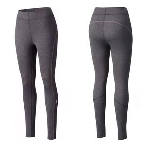 Mountain Hardwear Women's Full Length Kinetic Leggings S Gray Stretch Hiking